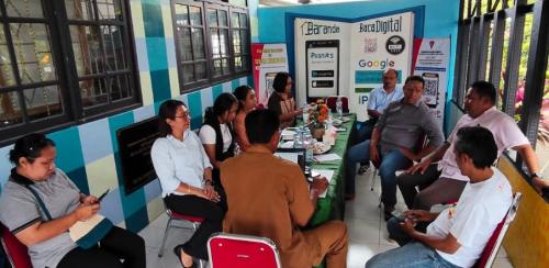 Diskusi Persiapan Diklat Pembentukan Pangkalan Data Desa Hunuth Bersama Yayasan BaKTI dan Rumah Generasi (28/10/2025)